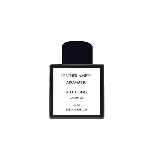 عطر ليذر عنبر أروماتيك – “خلطتنا01” – من أمير حرب – 100مل