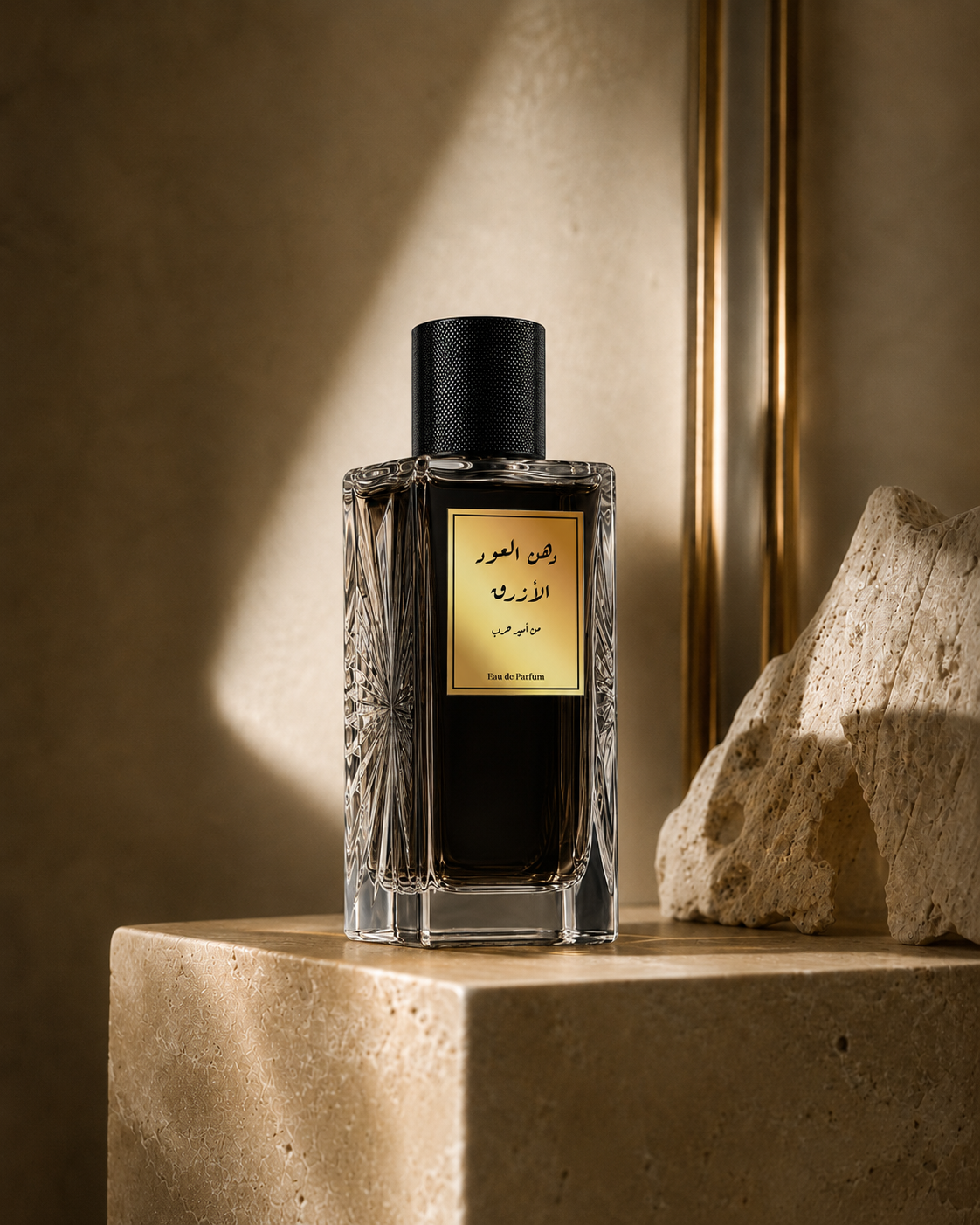 عطر دهن العود الأزرق من أمير حرب - الحجم الكبير ١٠٠ مل
