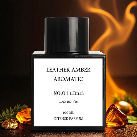 عطر ليذر عنبر أروماتيك من أمير حرب