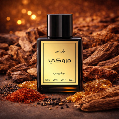 عطر دهن عود مروكي من أمير حرب